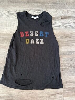 Cute distressed tank